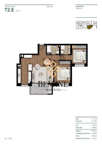 Edifício Hinton / Apartamento T2 / Funchal - Ilha da Madeira