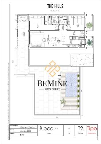 The Hills / Apartamento T2 / Funchal - Ilha da Madeira