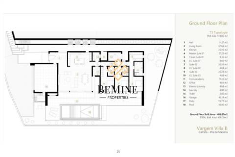 Villa  T3+1 / Moradia de Luxo / Vargem, Calheta - Ilha da Madeira