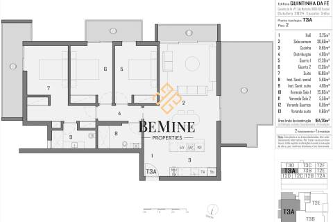 Quintinha da Fé / Apartamento T3 / Funchal - Ilha da Madeira