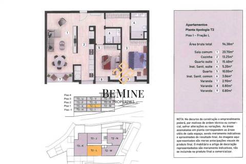 Caniço Prime / Apartamento T2 / Caniço, Santa Cruz