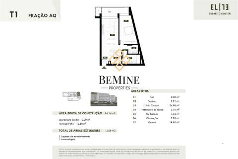 Elite Estreito Center  / Apartamento T2 / Câmara de Lobos - Ilha da Madeira