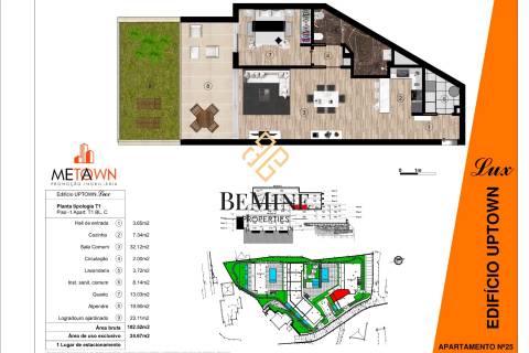 Edifício Uptown Lux / Apartamento T1 / Funchal  - Ilha da Madeira