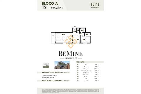Elite Ribeiro Real  / Apartamento T2 / Câmara de Lobos - Ilha da Madeira