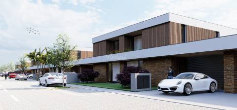 Moradia T3 de arquitetura moderna com piscina em Turiz, Nova Construção!