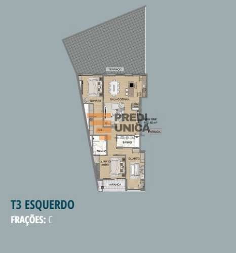 T3 LUXO Terraço e jardim privado