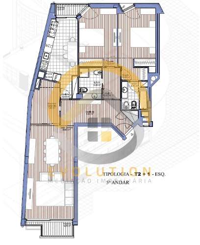 Apartamento T3 no Centro da Maia