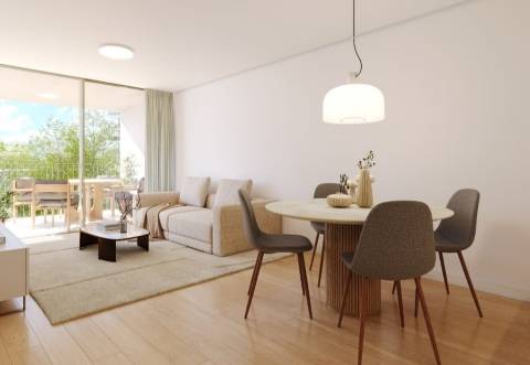 Excelente T2 Construção Jardins Arrábida