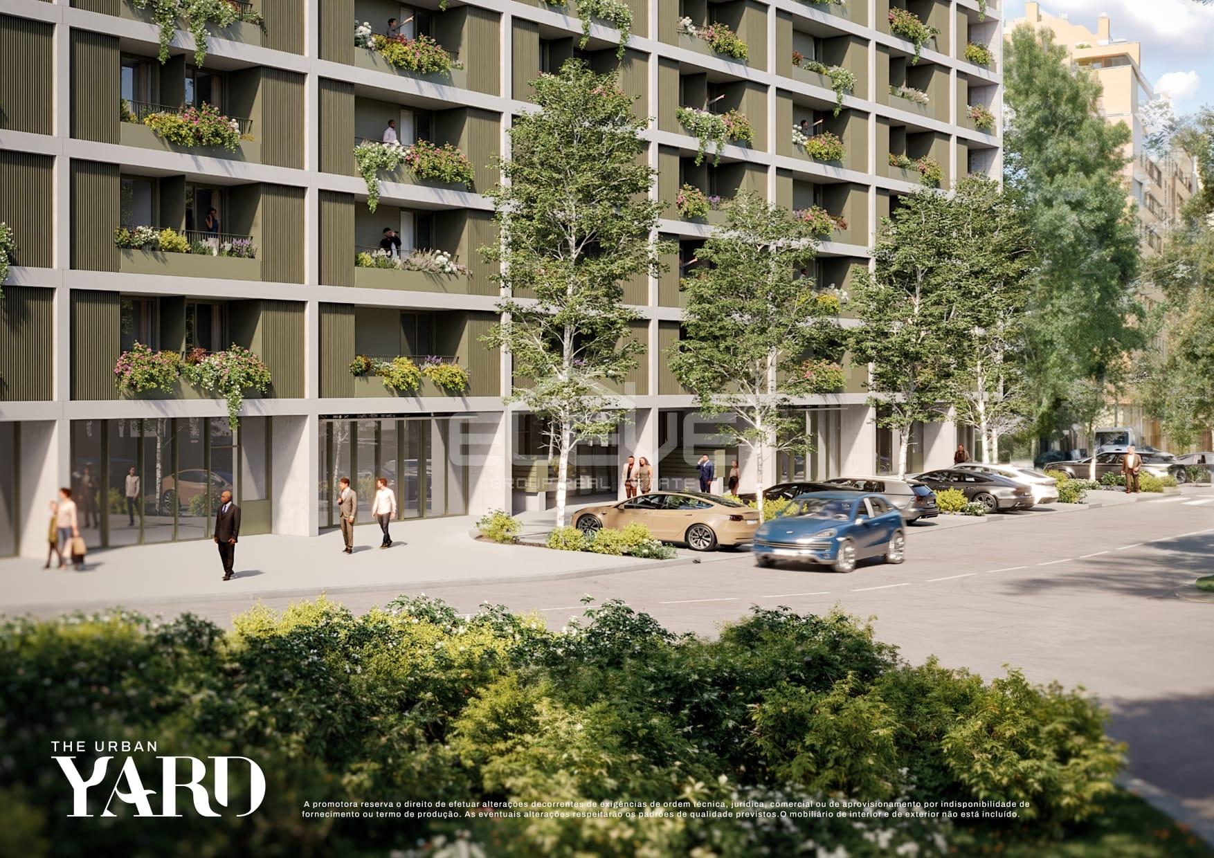 Excelente T0 Construção Jardins Arrábida