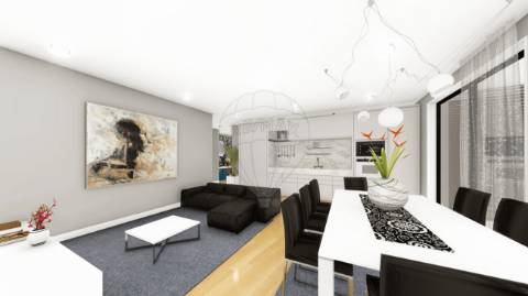 Apartamento T1 para venda