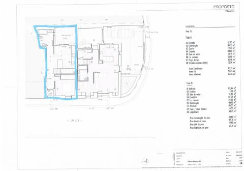 Moradia  em banda, T1+1  com varanda