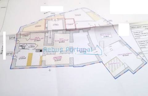 Moradia para Restaurar T3 Venda em Faro (Sé e São Pedro),Faro