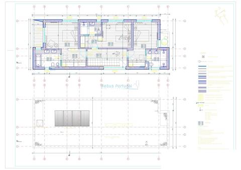 Lote com projeto aprovado para moradia T3 com piscina infinita
