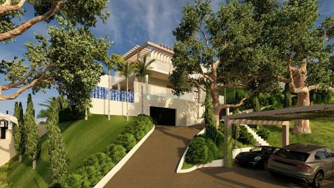 Moradia 5 suites, com piscina e chão radiante