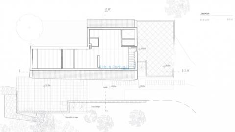 Terreno com projeto aprovado para moradia T3, magnifica vista mar