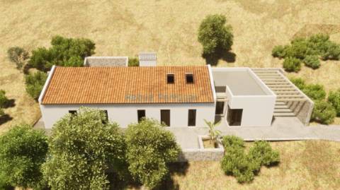 Terreno com projeto aprovado para moradia T3, magnifica vista mar