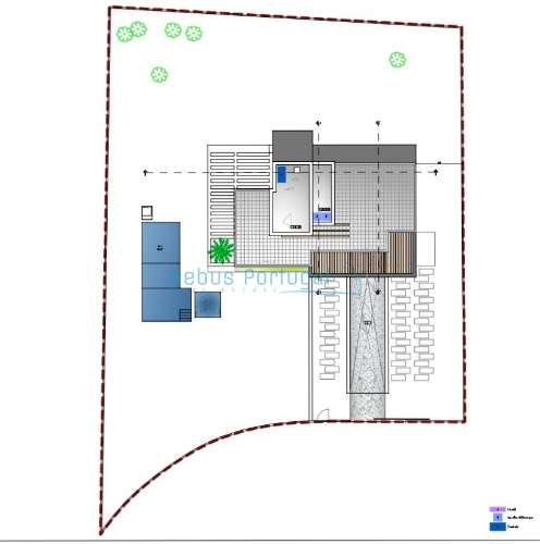 Terreno com infraestruturas para Moradia de Luxo em Construção
