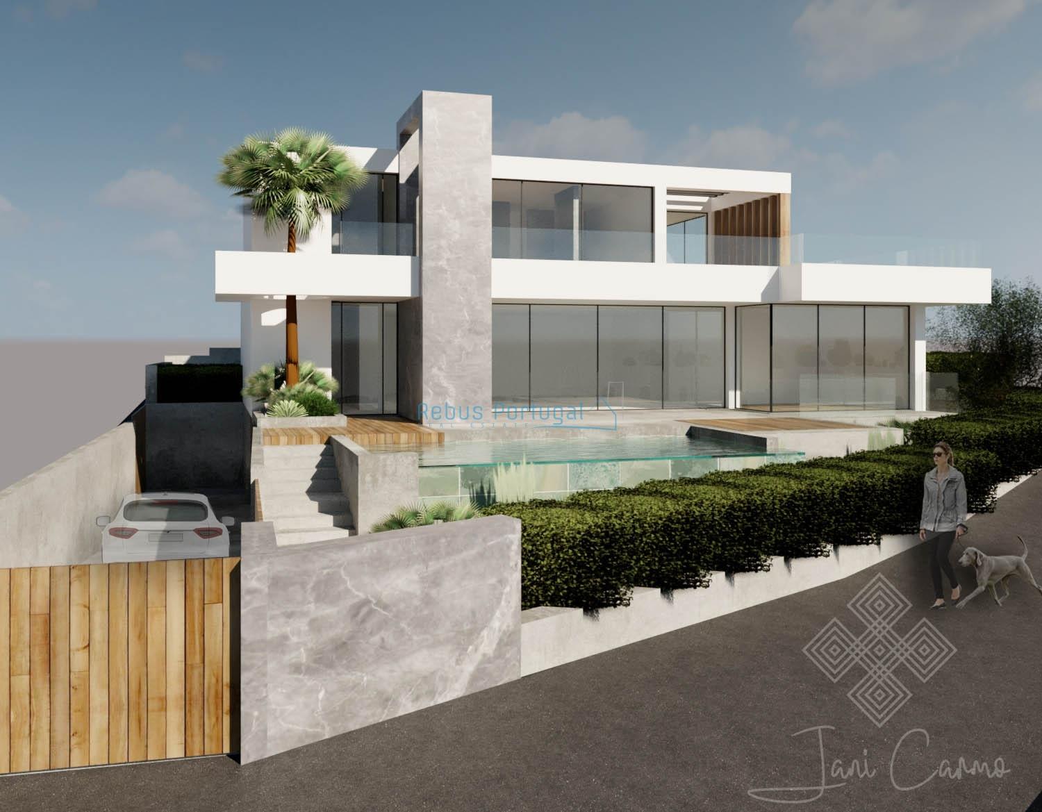 Vista Mar Deslumbrante | Terreno com Projeto Aprovado para Moradia de Luxo