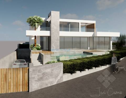 Vista Mar Deslumbrante | Terreno com Projeto Aprovado para Moradia de Luxo