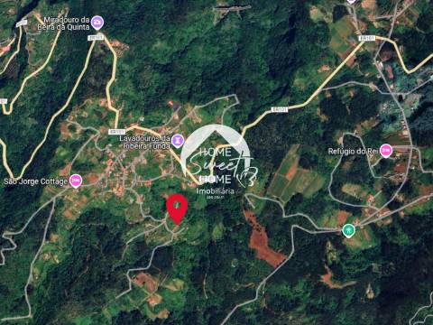 Moradia + 2 Palheiros com uma área total de 3070m2