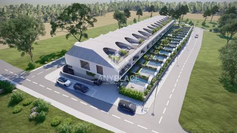 Terreno com projecto aprovado para construção de condomínio de luxo.