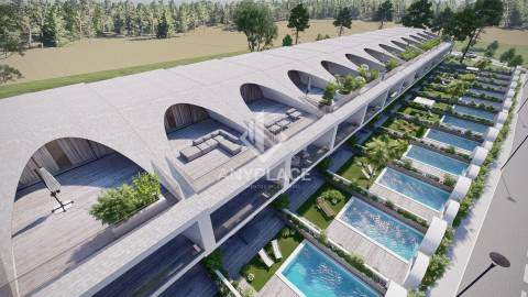 Terreno com projecto aprovado para construção de condomínio de luxo.