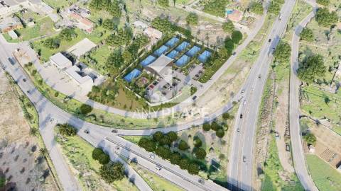 Terreno para construção de um complexo desportivo de Padel situado no Triângulo Dourado.