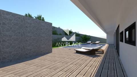 Quinta para construção de moradia de Luxo com projecto aprovado.