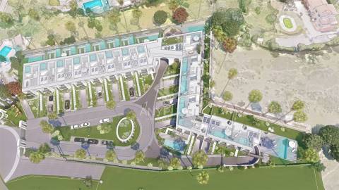 Terreno para construção de moradias em condomínio de Luxo