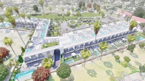 Terreno para construção de moradias em condomínio de Luxo