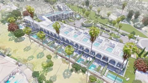 Terreno para construção de moradias em condomínio de Luxo