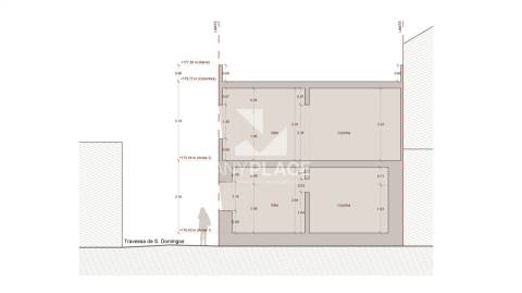 Oportunidade única no coração histórico de Loulé, prédio com projeto para dois apartamentos T1.