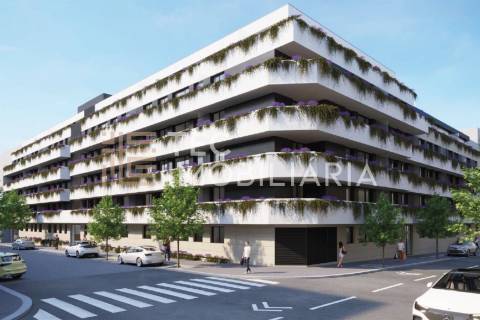 Apartamento T2 em construção, com terraço e lugar de garagem em Matosinhos.