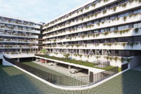 Apartamento T2 em construção, com terraço e lugar de garagem em Matosinhos.