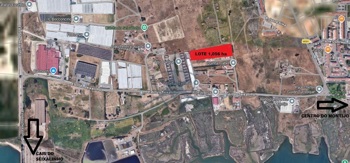 Lote de Terreno Industrial 1,056 ha - Seixalinho, Montijo