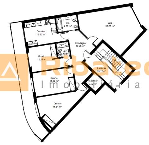 Apartamento T3 em Almeirim