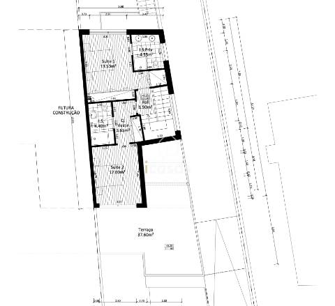 Apartamento T3 Duplex, Em Construção, Alfena
