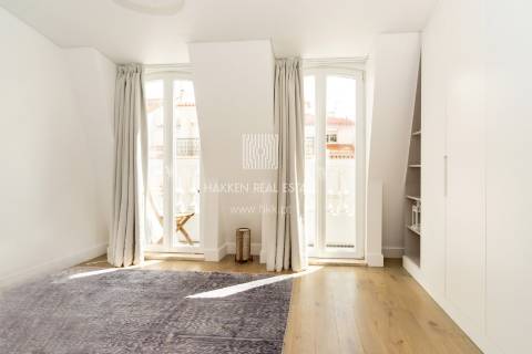 Apartamento T2 na Lapa com vista rio