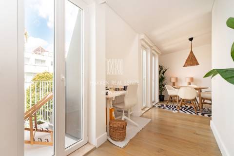 Apartamento T2 na Lapa com vista rio