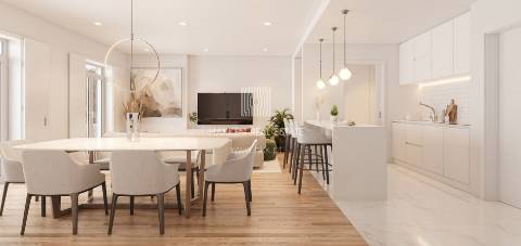 Apartamento T3 duplex nas Avenidas Novas