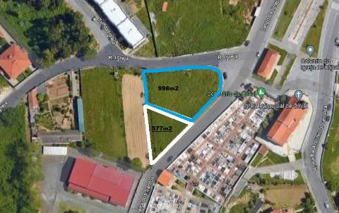 Lote de Terreno  Venda em Sandim, Olival, Lever e Crestuma,Vila Nova de Gaia