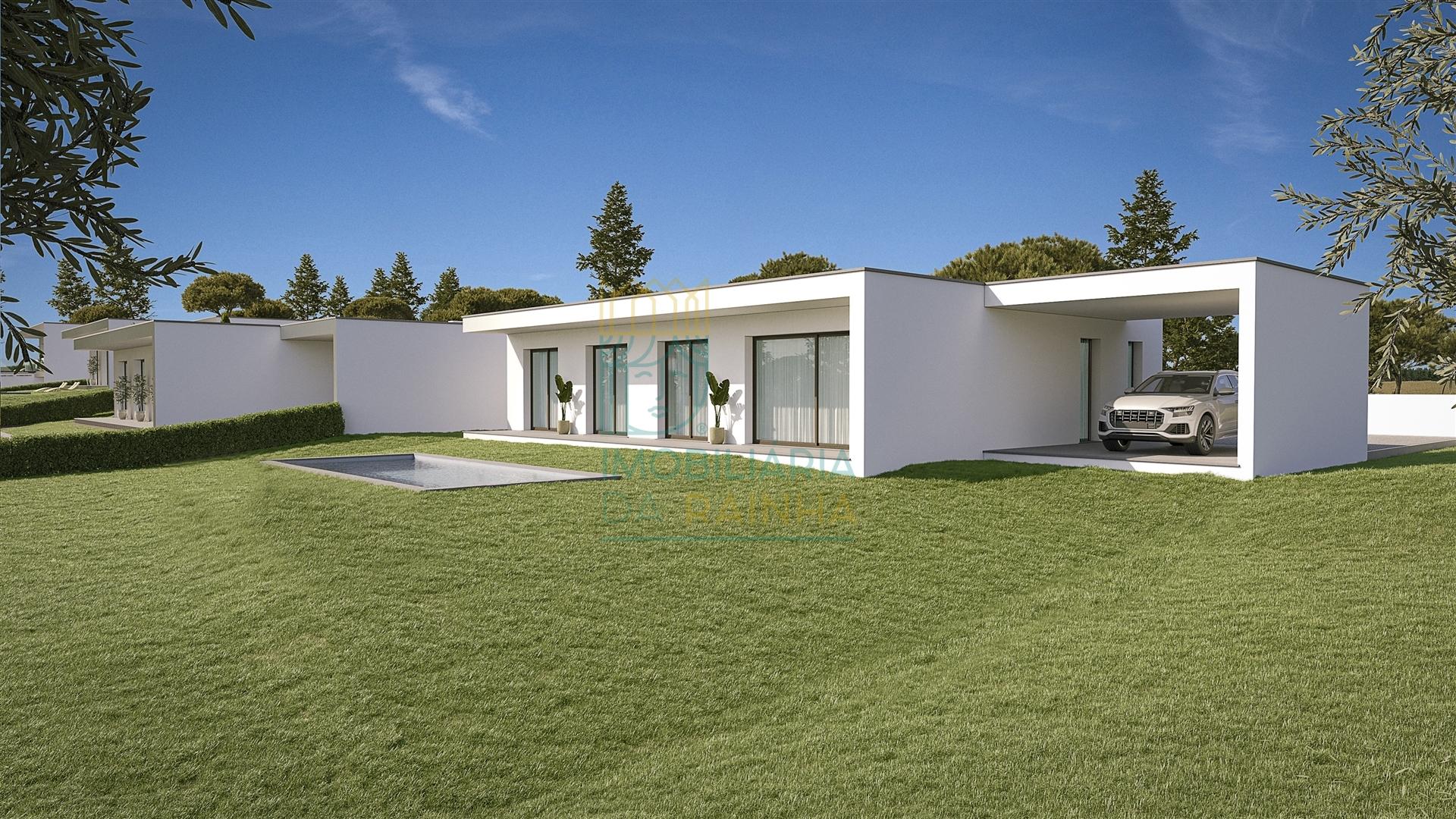 Moradia Moderna com Piscina – Tranquilidade e Perto da Praia