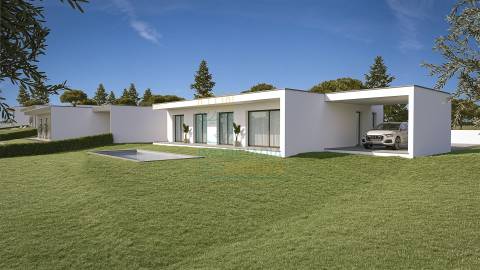 Moradia Moderna com Piscina – Tranquilidade e Perto da Praia