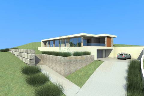 Terreno com vista sobre o campo em Salir de Matos