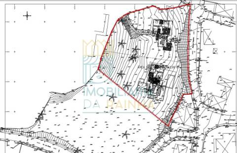 Terreno com vista sobre o campo em Salir de Matos