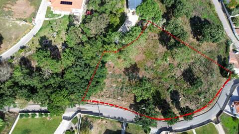 Terreno com vista sobre o campo em Salir de Matos