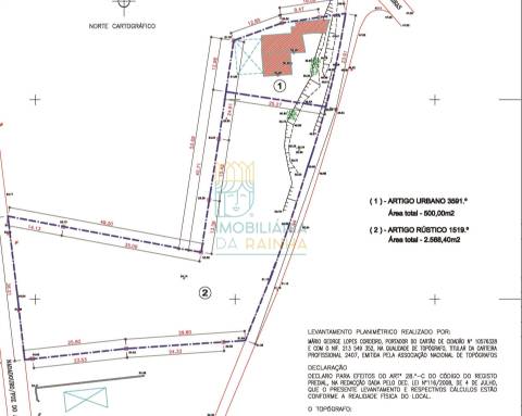 Ruína com terreno em Caldas da Rainha