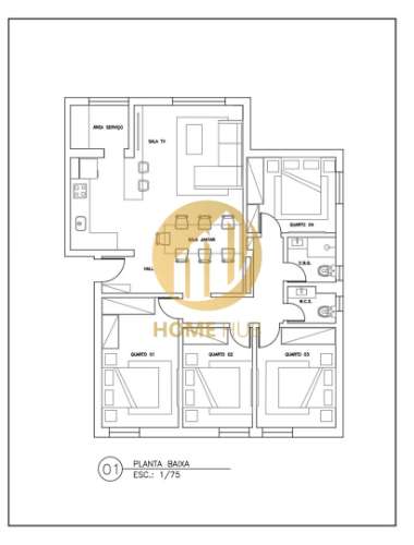 Excelente Apartamento T4 em Rio Tinto — 242.500 €