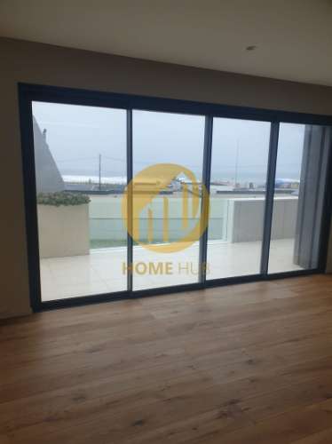 T1 com Piscina, Vista Mar, Garagem e Terraço – Perafita/Lavra