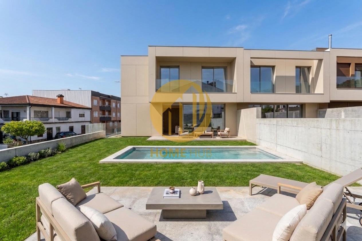 Moradia T3 Geminada com Jardim e Garagem | Alfena, Porto